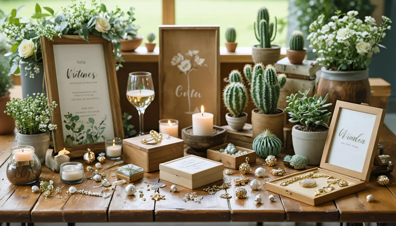 découvrez 30 idées créatives et uniques de cadeaux témoins pour les mariés, parfaits pour remercier vos proches avec originalité lors de votre mariage.