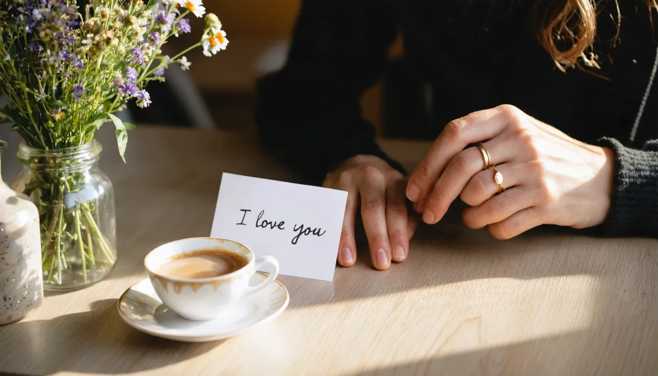 découvrez des façons originales et tendres d'exprimer un je t’aime sans le dire, pour toucher le cœur de vos proches avec douceur et créativité.