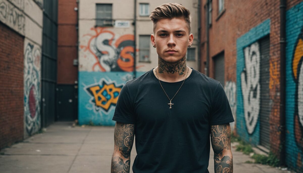 Tatouages au cou pour hommes : découvrez leurs significations, symboles et idées inspirantes