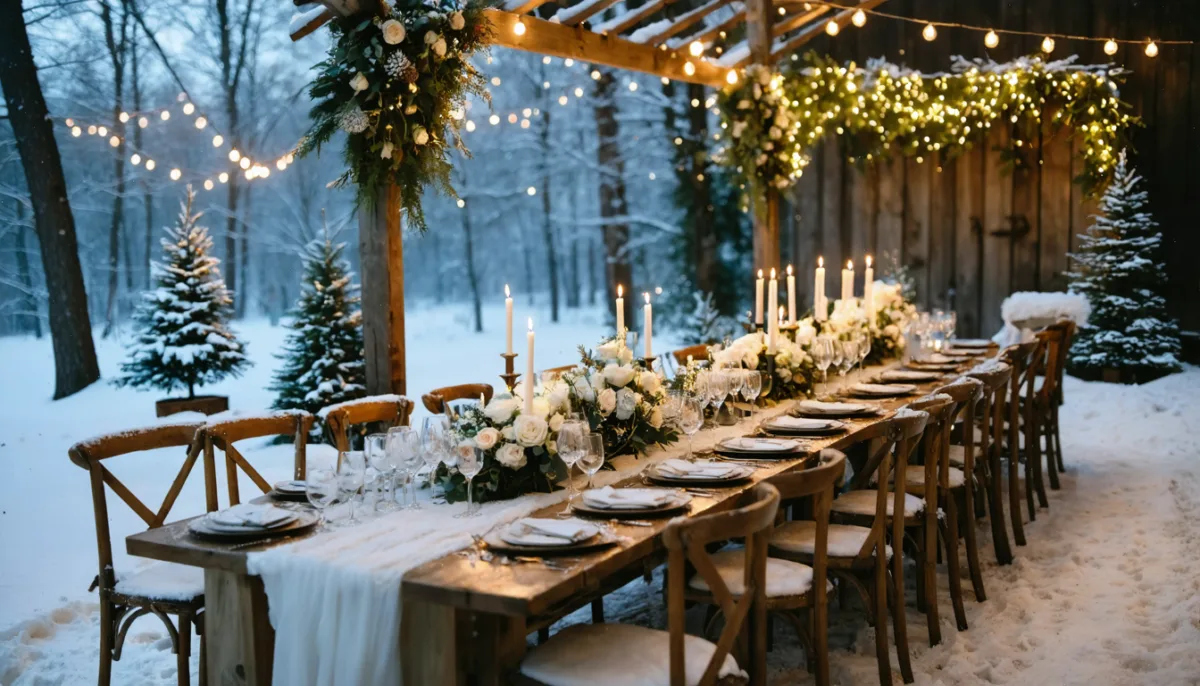 découvrez des inspirations uniques, les atouts d'un mariage en hiver, une décoration magique et des astuces indispensables pour un jour inoubliable.
