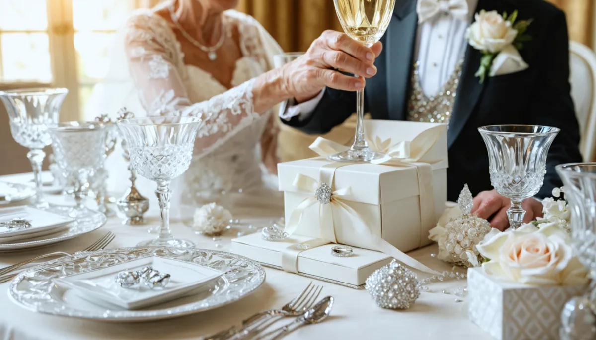 découvrez des idées de cadeaux uniques et des conseils pour célébrer les noces de diamant, une étape symbolique de 60 ans d'amour et de bonheur partagé.